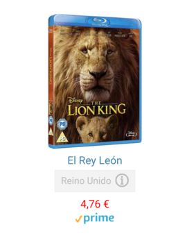 El Rey León Acción real
