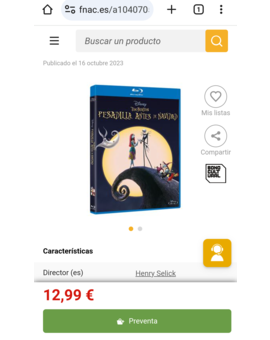 Duda Preventa FNAC 
