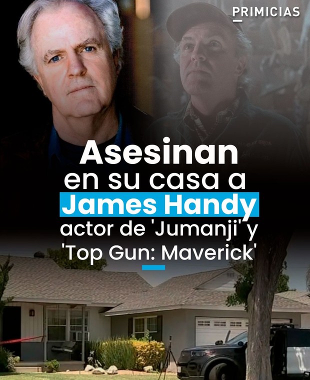 Asesinan al actor James Handy