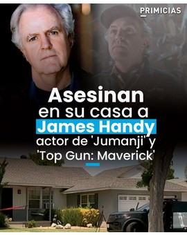 Asesinan al actor James Handy