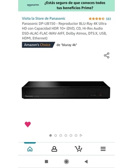Opiniones sobre reproductor