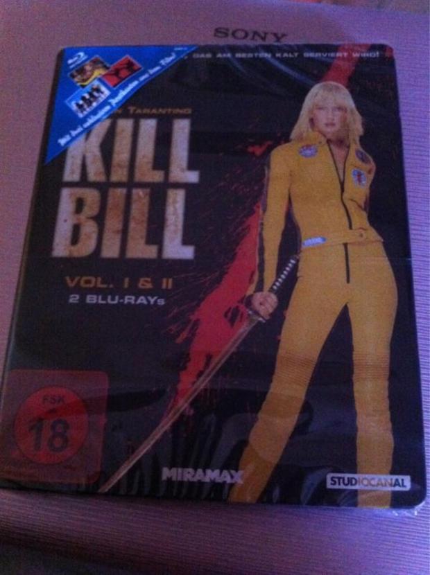 Kill Bill 1 y 2 Steelbook alemán