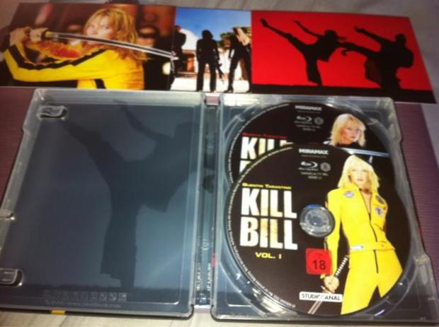 Kill Bill 1 y 2 Steelbook alemán