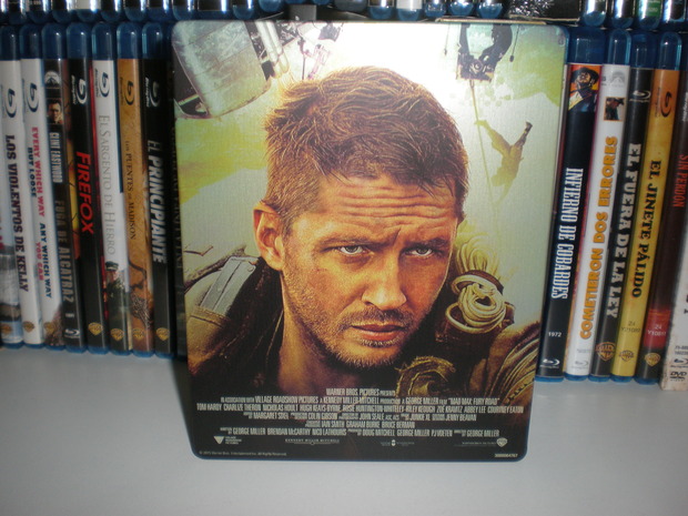 Contraportada Steelbook Mad Max