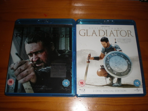 Pack Gladiator y Robin Hood