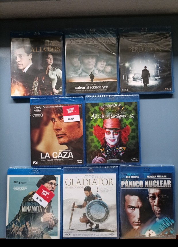 Mis compras de Recicla Filmoteca Fnac