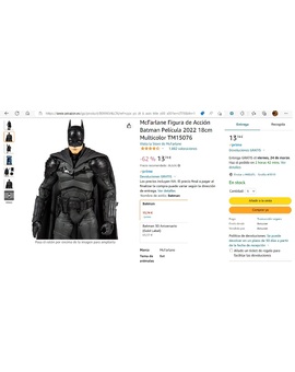 Chollo Figura Batman McFarlaine