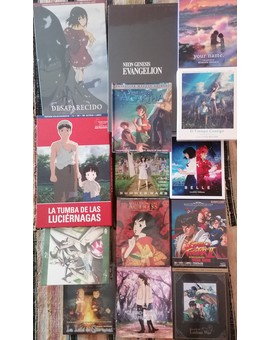 Collage de mis ediciones especiales de Anime