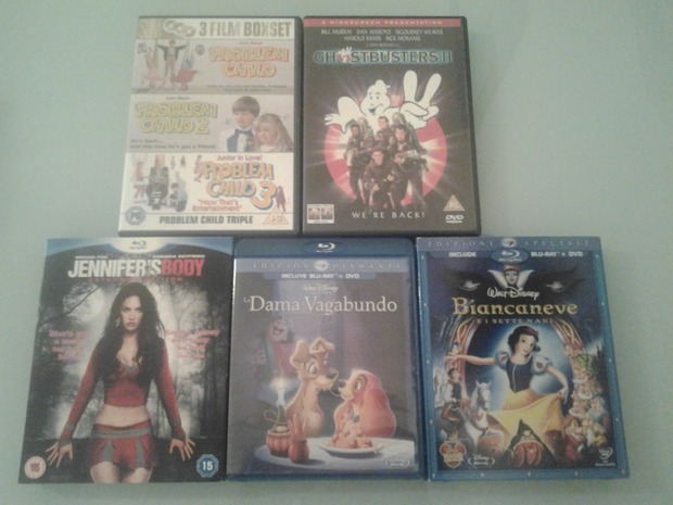 llegadas de la semana pasada en BR y DVD