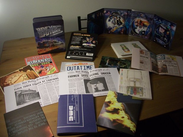 Back to the Future Trilogy- Edición Jumbo Steel- bds