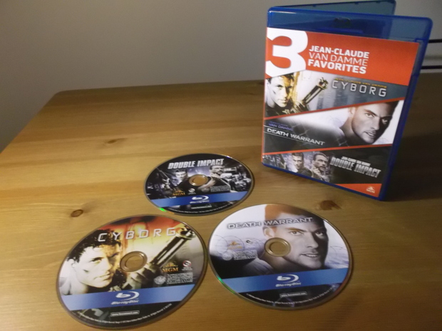 3 Jean Claude Van Damme Favorites Films- Bds-Usa