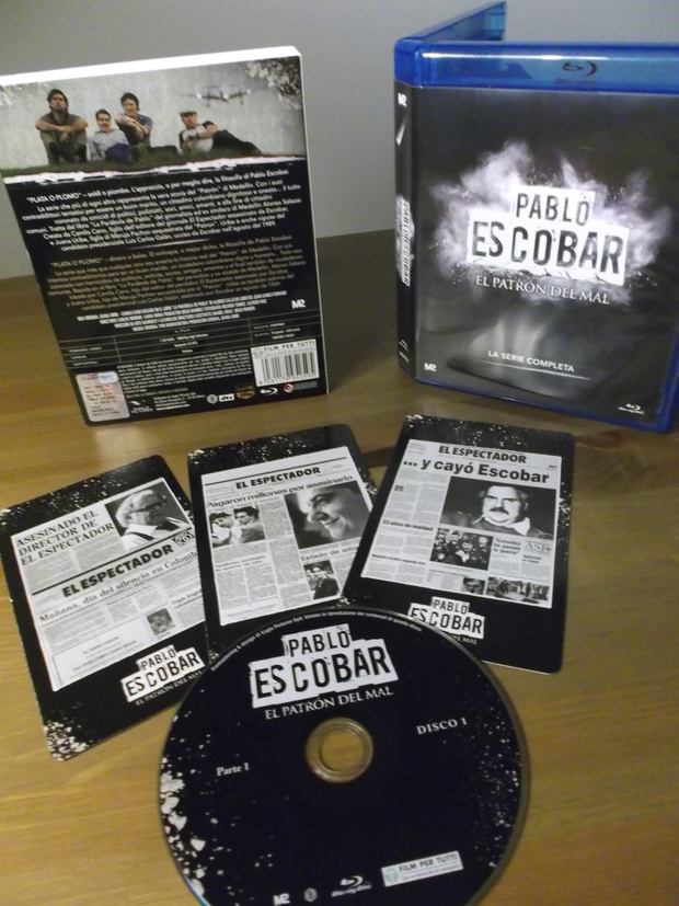 Serie Pablo Escobar-El patròn del mal- Bds- Italia
