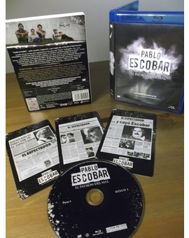 Serie Pablo Escobar-El patròn del mal- Bds- Italia