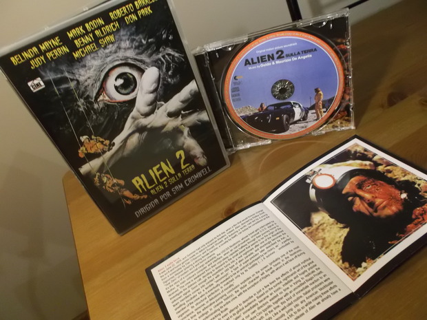 Alien 2- Sulla Terra-Dvd (Esp)-  Cd Soundtrack (Italia)
