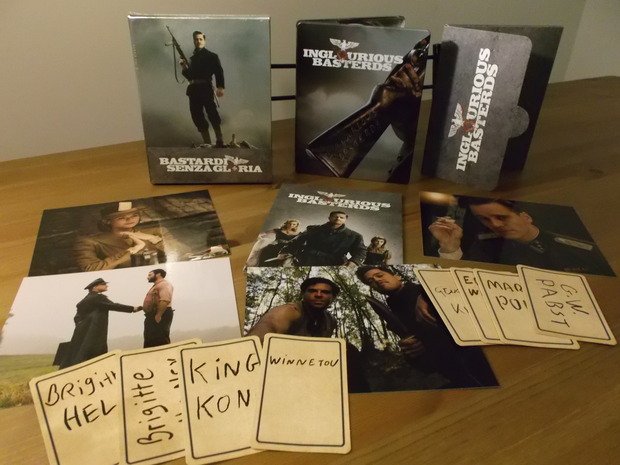 Inglorious Basterds-Bd-4k- Steelbook Ediciòn Limitada y numerada-Italia