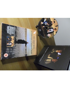 Pet Shop Boys- It Couldn't  happen Here- Bd-Dvd Dualformat - Limited Digibook- Edición UK