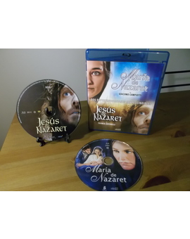 Pack Jesús de Nazaret (Franco Zeffirelli) /María de Nazareth- 3 Bds- Ediciòn España