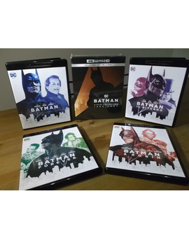 Batman - 4 Film Collection (1989-1997) 4K+Bds- Edición Italia