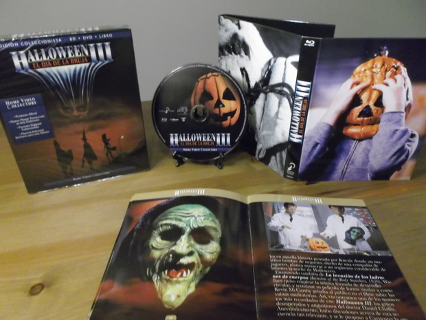 Halloween III- El dia de las Brujas- BD+DVD- Libreto-Digipack-Edición España
