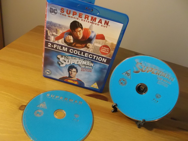 Superman- The Movie Extended Cut ( Long TV Versión )- 2 BDS- Edición UK