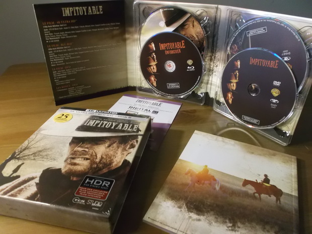 Unforgiven- 4K- Bd- 2 DVD - Edición Francia