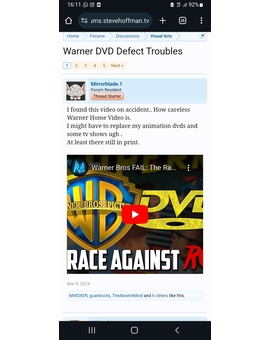 Disk rot Warner Brothers dvds 2006 2008 ( más de 200 títulos afectados)