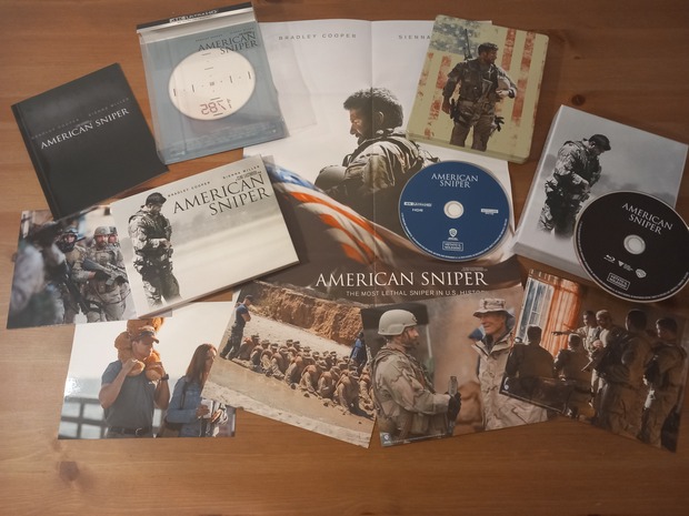 American Sniper 4k Bd. Steelbook edición Italiana