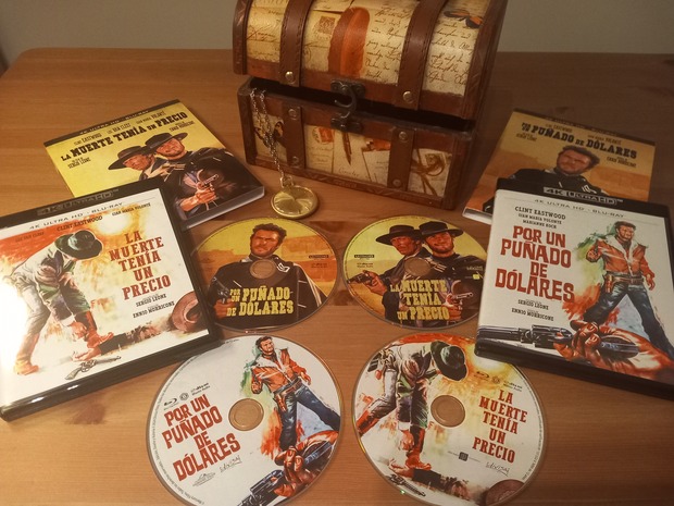 Dupla 4k BD. La muerte tenía su precio + Por un puñado de dolares
