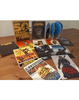 50 years Planet of the Apes. Edición. USA. 9 Movie collection bds + 4k