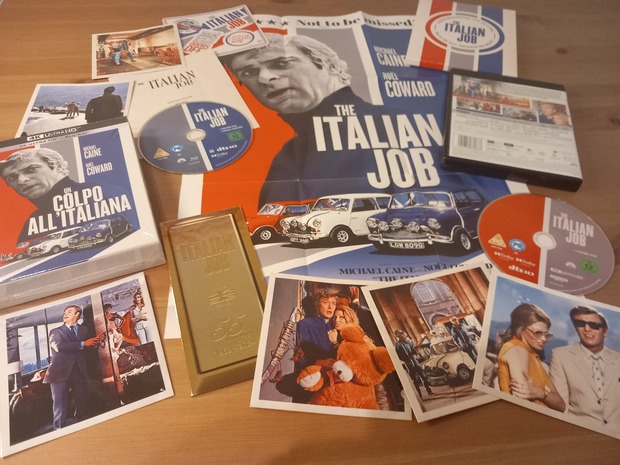 The Italian Job 4K-Bd. Edición Coleccionista . Italia