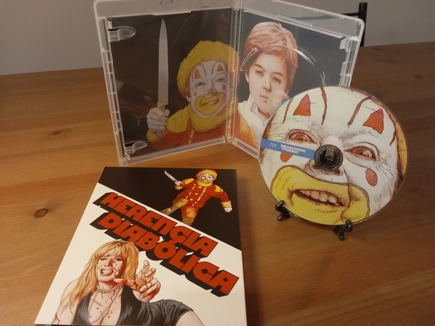 Herencia Diabolica Bd. Slipcover. Edición limitada (Peli rareza)