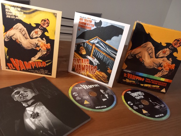 El Vampiro : Two bloodsucking tales from México. Indicator Limited Edition ( 2 bds +Libreto)
