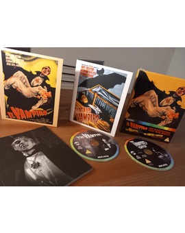 El Vampiro : Two bloodsucking tales from México. Indicator Limited Edition ( 2 bds +Libreto)