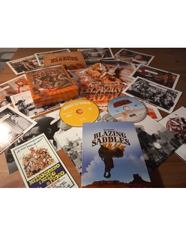 Blazing  Saddles 4K BD Edición Coleccionista Italia. (Sillas de Montar Calientes) 