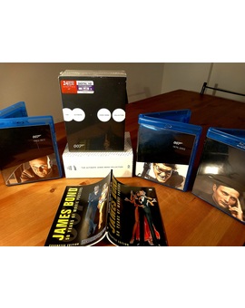 The Ultimate James Bond Collection. Edición USA. 24 bds +Libreto 
