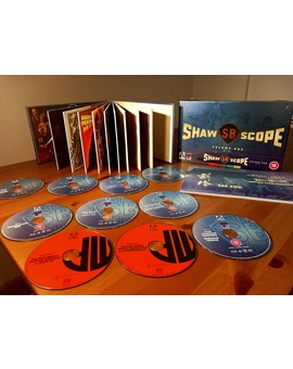 ShawsScope Collection Volumen 1. 8 bds + 2 CDs + libreto 60 páginas. Arrow Video. Uk
