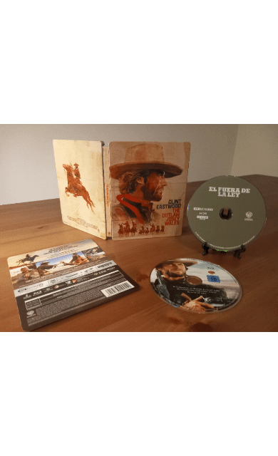 The Outlaw Josey Wales. Edición Steelbook 4k. BD. España