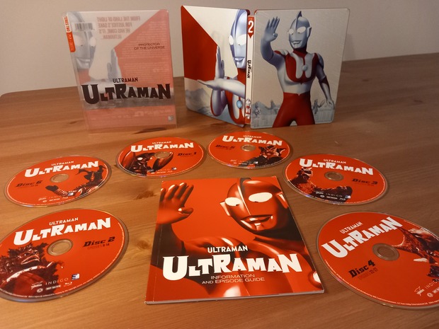 Ultraman The Complete series.#2 -  Steelbook. 6bds+ Libreto. Edición Usa