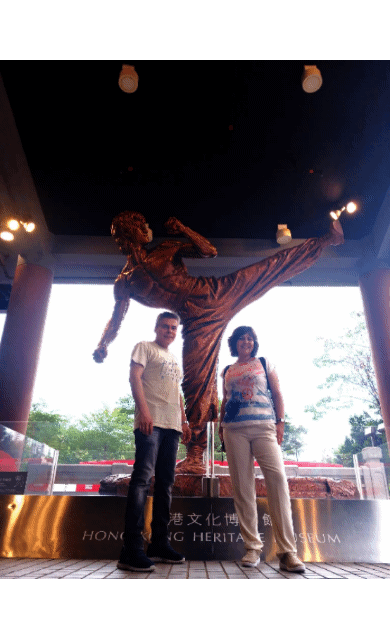 Museo Heritage. Exposición Bruce Lee.- Hong Kong