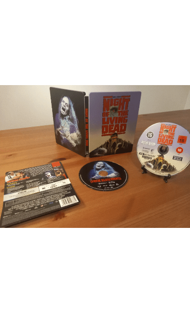 Night of the Living Dead. Edición España. Steelbook 4k+ Bd
