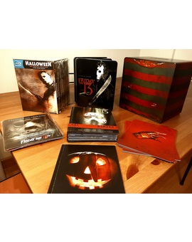 Trilogía sagas slashers de ensueño: krueger vs Voorhees vs Myers .  De quien quisieras ser victima?