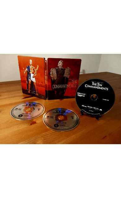 Los 10 Mandamientos - Steelbook 4K + 2 Bds - Edición España 
