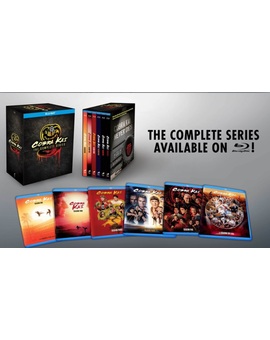 Anuncio oficial de Sony: Cobra Kai : the complete series Bluray
