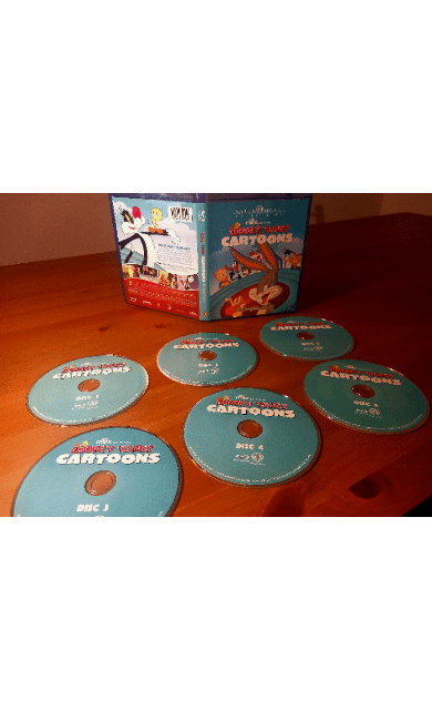 Looney Tunes Cartoons -The Complete Serie (2020- 2024) 6 bds  209 cortos. Edición Usa 