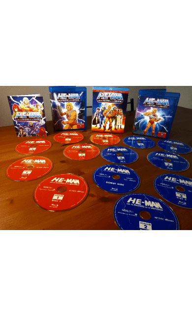 He Man and the Masters of the Universe. The Complete Original Series. 13 bds + libreto. Edición Usa