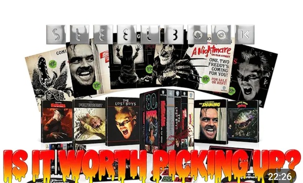 Unboxing de la edición COLECCION TERROR AÑOS 80