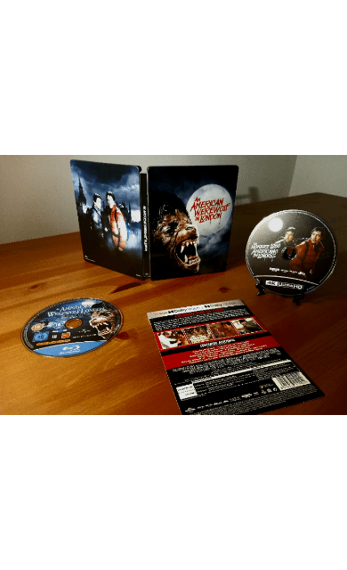 An American Werewolf in London. Steelbook 4K + Bd. Edición España