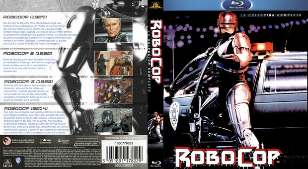 Robocop la colección completa custom cover
