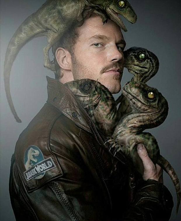 Chris Pratt to Jurassic World.