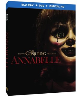 ANNABELLE (Bluray + DVD + Copia digital) a la venta el 13 de Febrero.